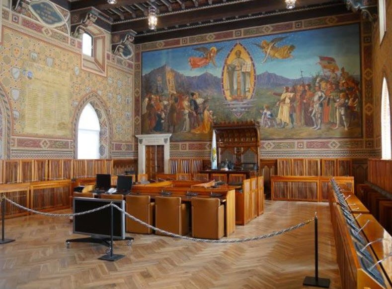 Palazzo Pubblico (Public Palace), Piazza della Libertà, San Marino City, San Marino